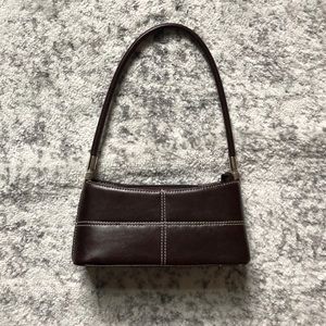 Vintage Brown Leather Purse